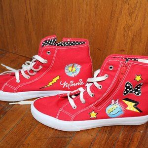- Disney Minnie Mouse Red Sneakers Size 4 Youth